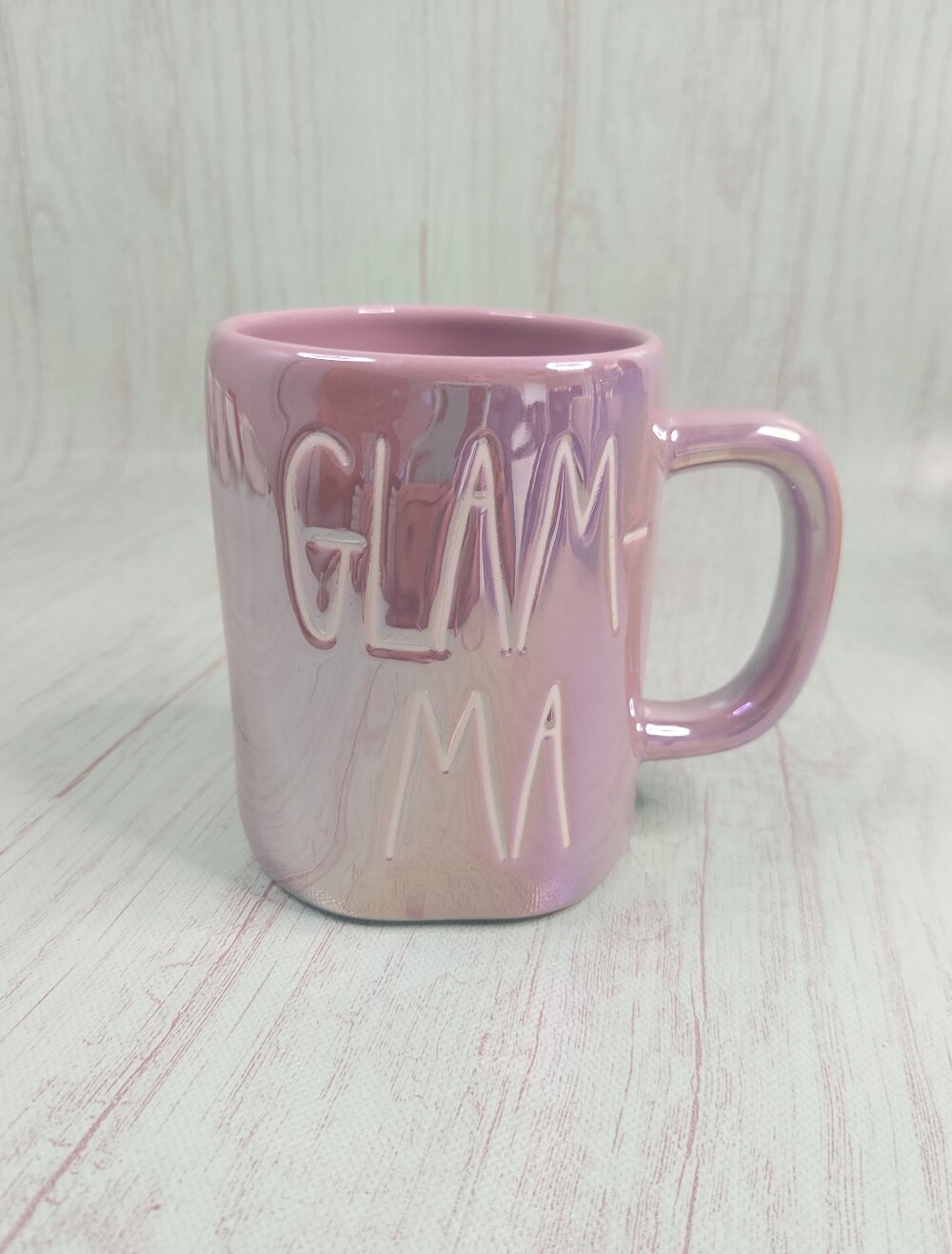 Rae Dunn Glam-Ma Iridescent Mug